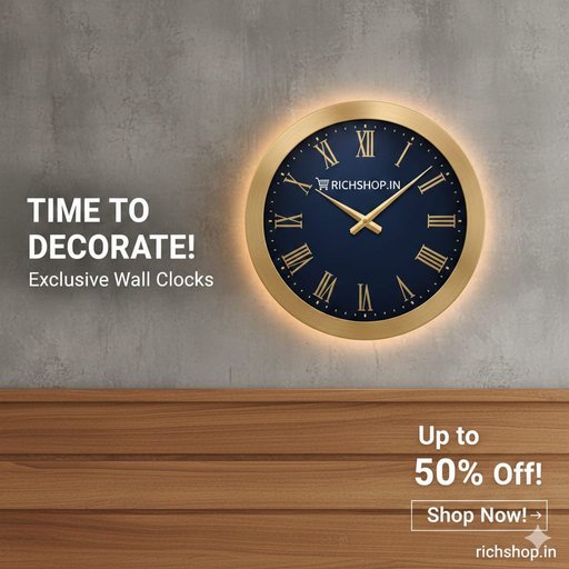 Wall Watch ( All India Delivery, Delivery time 1 to 5 days ) 