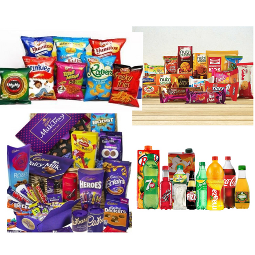 Biscuits, Drinks & Packeged Food  ( same day delivery, order ₹99, 20min to 45 min in 4km area
