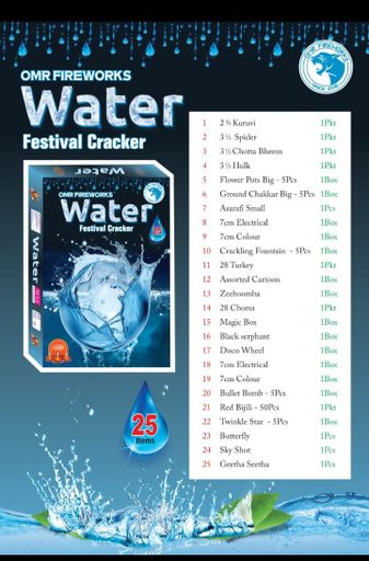 Water - 25 Items