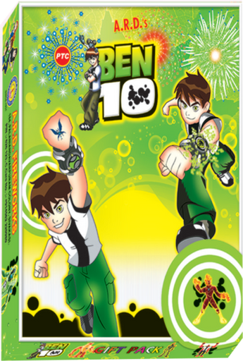Ben 10 Crackers Giftboxes