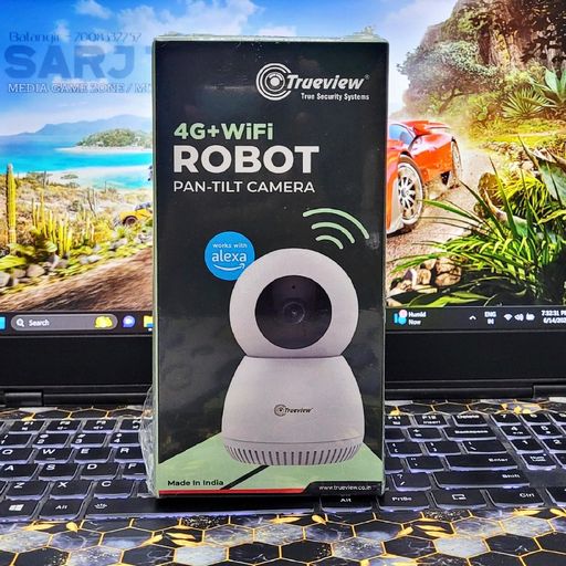 Trueview 3MP 4G + Wifi Robot Camera