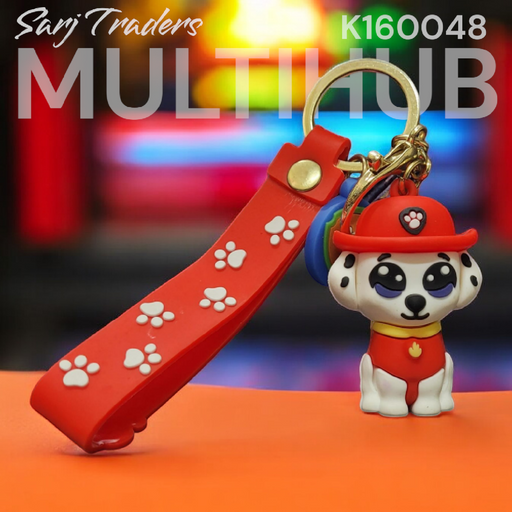 Jumbo Rubber Keychain