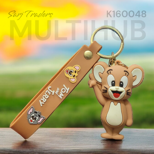 Jumbo Rubber Keychain