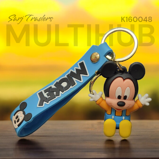 Jumbo Rubber Keychain
