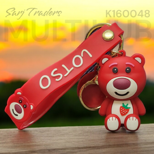 Jumbo Rubber Keychain 