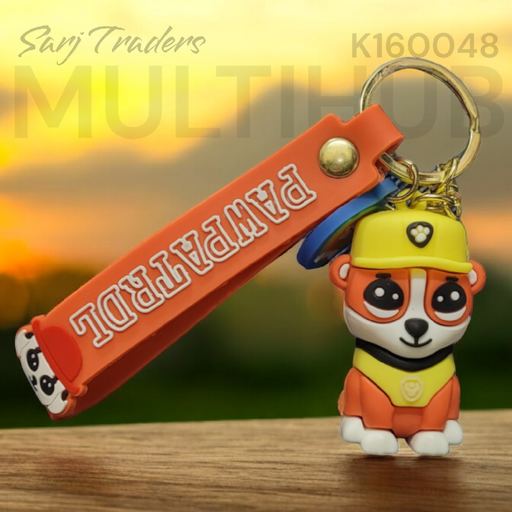 Jumbo Rubber Keychain 