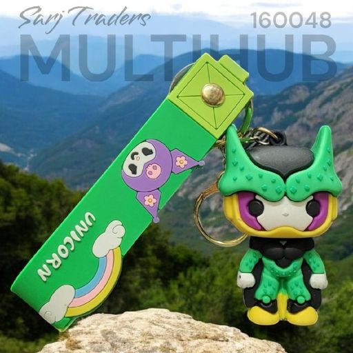 Jumbo Rubber Keychain 