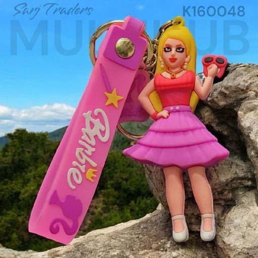 Jumbo Rubber Keychain 