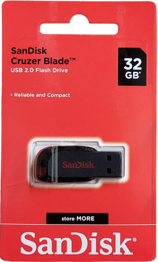 SANDISK 32GB PENDRIVE USB 2.0