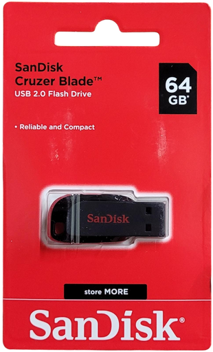 SANDISK 64GB PENDRIVE USB 2.0