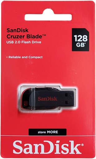 SANDISK 128GB PENDRIVE USB 2.0