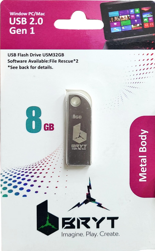 BRYT 8GB PENDRIVE USB 2.0