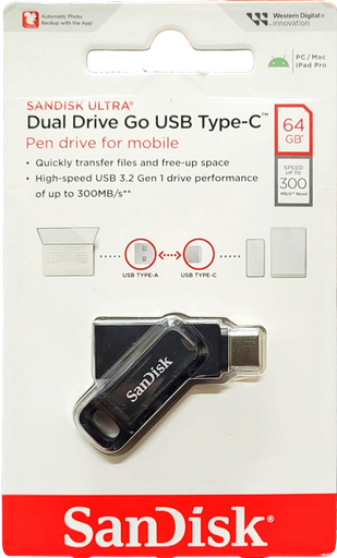 Sandisk 64gb TypeC OTG USB 3.1