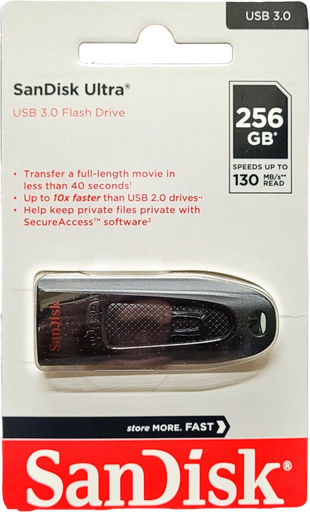 Sandisk 256gb Pendrive USB 3.1 