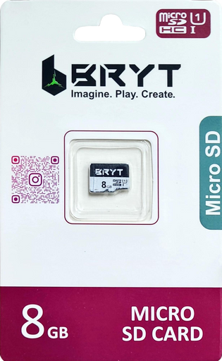BRYT Micro SD 8gb Class 10