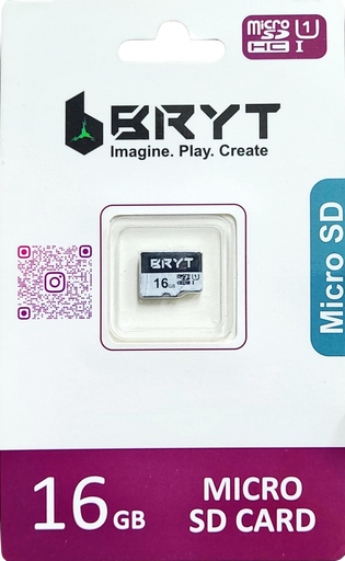 BRYT 16gb Micro SD Class10