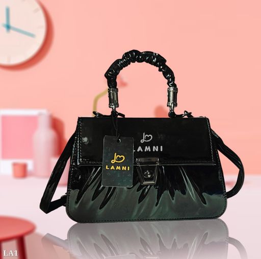 Faux Leather Sling Bag #r