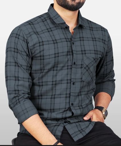 checked shirt 