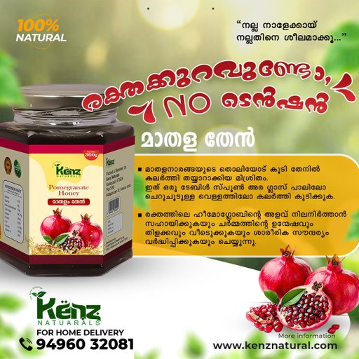 Pomegranate Honey 300 gm