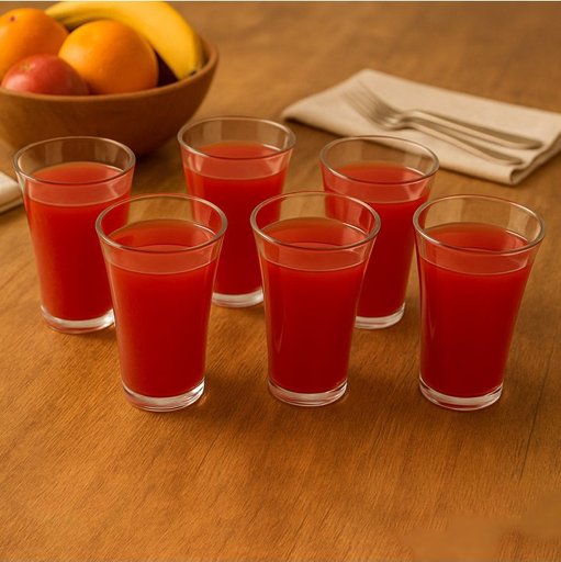 transparent glass - 1 set