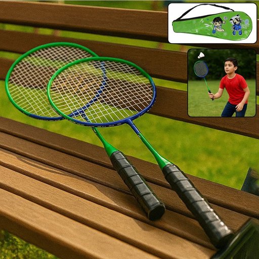 Badminton Racket With Carrying Bag