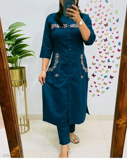 Cotton Kurta Set #r
