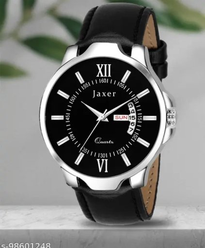 JAXER Day and Date Watch
