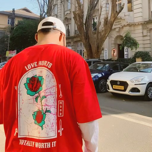 LitShop Premium's Oversized Love Hurts Tee
