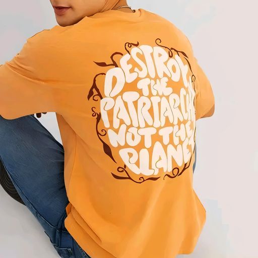 LitShop Premium's Destroy The Patriarchy Oversized Tee