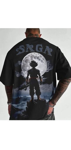 Moon night printed Anime 