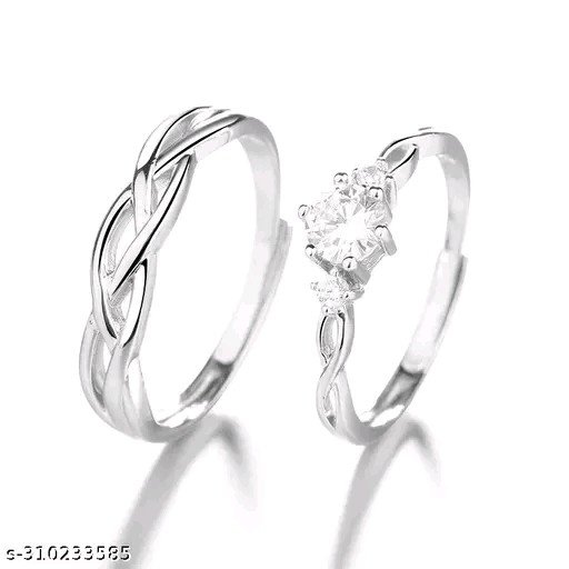 Shimmering Bejeweled Rings