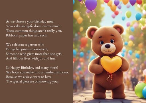 Happy Birthday Greeting card - 009009