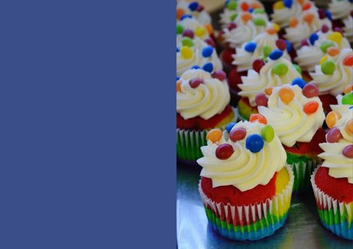 Yummy cup cake theme Notecards pack of 10 cards with Ishu desire cards creations 
