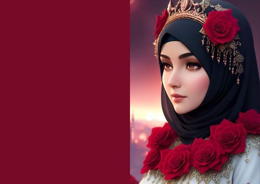 hijab queen cards ||  pack of 10 cards || cute hijab queen notecards || Ishu desire cards creations 