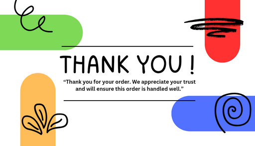 Thankyou cards for business people's at Ishu desire cards creations 