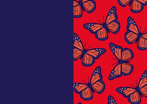 butterfly notecards pack of 10 cards with Ishu desire cards creations || card no 666666