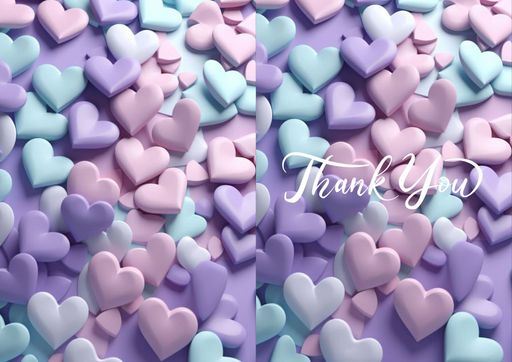Thankyou greeting card - card no 091173