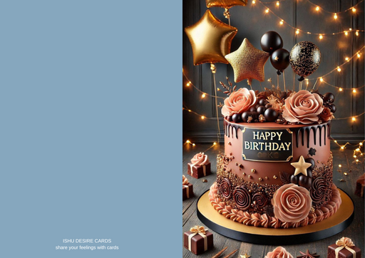 Happy Birthday Greeting card - card no 4545400