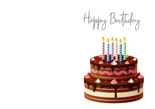 Happy Birthday Greeting card - card no 66441