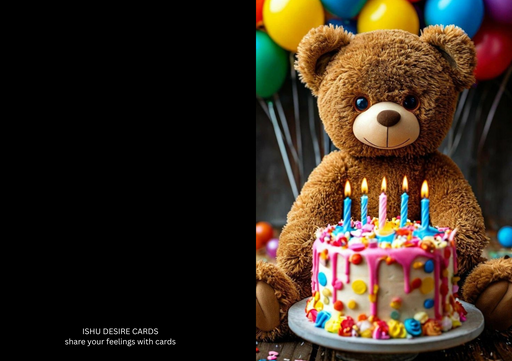Happy Birthday Greeting card - card no 11331