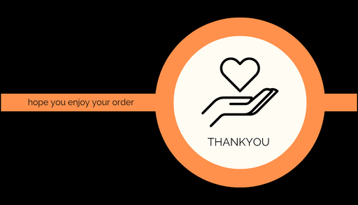 Thankyou business visiting card - card no 34348