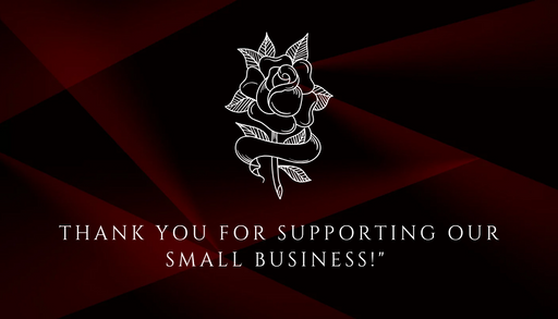 Thankyou business visiting card for small business owners - card no 222901