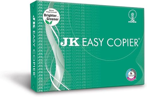 JK EASY COPIER PAPER | A4 SHEETS | 70 GSM | 500 SHEETS | PACK OF ONE REAM | ISHU DESIRE CARDS ONLINE STORE