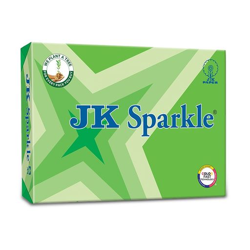 JK SPARKLE || 80 GSM || HIGH QUALITY OFFICE PAPER || COPIER PAPER || JK PAPER || ONE REAM || ISHU DESIRE CARDS ONLINE STORE 