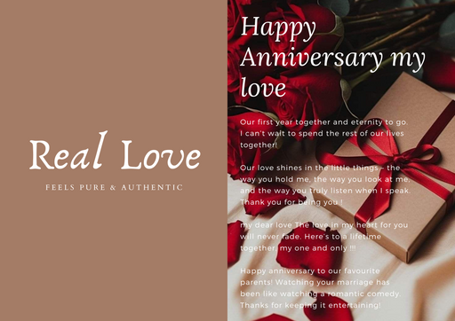 Happy Anniversary wish card - no 44344333