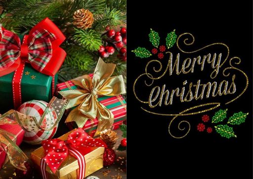 Happy christmas greeting card - Ishu desire cards creations no 55776888
