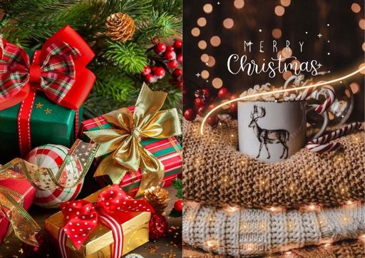 Happy Christmas greeting card - Ishu desire cards creations no 778771