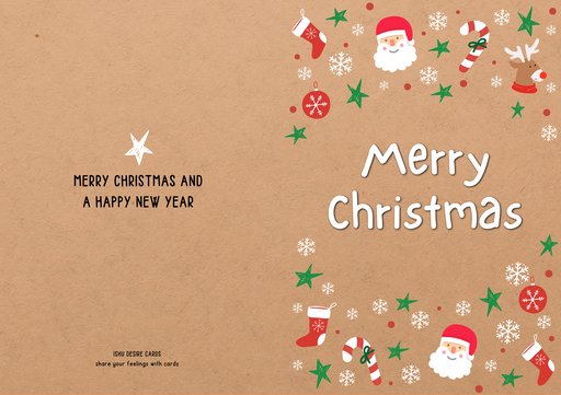 Merry Christmas greeting card - Ishu desire cards creations no 445115