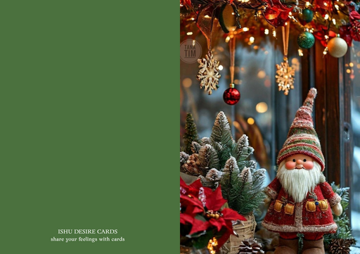 Merry Christmas greeting card - Ishu desire cards creations no 5611082