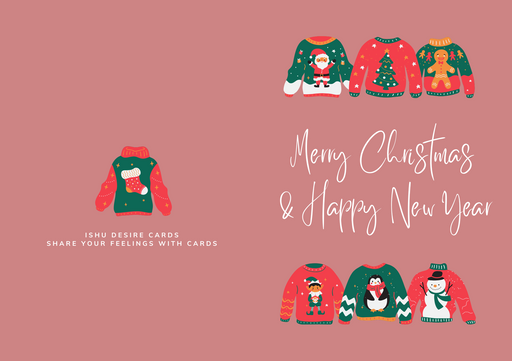Merry Christmas greeting card - Ishu desire cards creations no 5009875